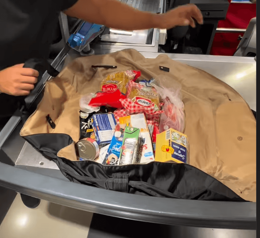 SimplyBags ™ - Large Capacity Foldable Shopping/Beach Bag