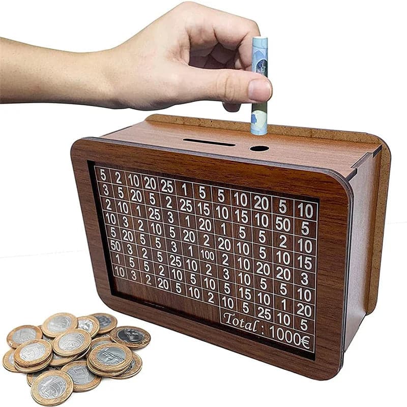 MoneyNest - Wooden Piggy Bank™