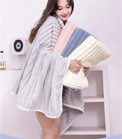 Quick Absorption Coral Plush Towel™