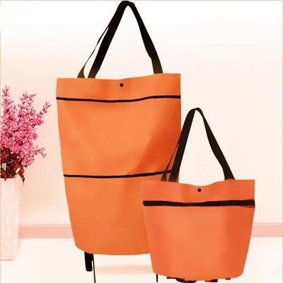 2 In 1 Foldable Waterproof Shopping Cart - TumTum
