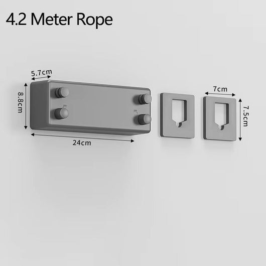 SnapLine - Retractable Space-Saving Clothesline™