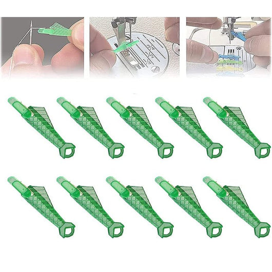 3/10PCS Fish Type Auto Needle Threader - TumTum
