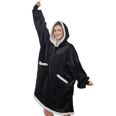 Flannel Blanket with Sleeves Winter™