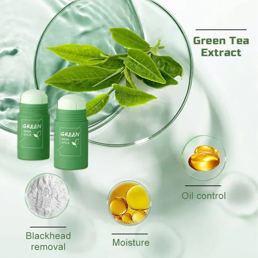 TeaGlow - Deep Cleanse Green Tea Mask™