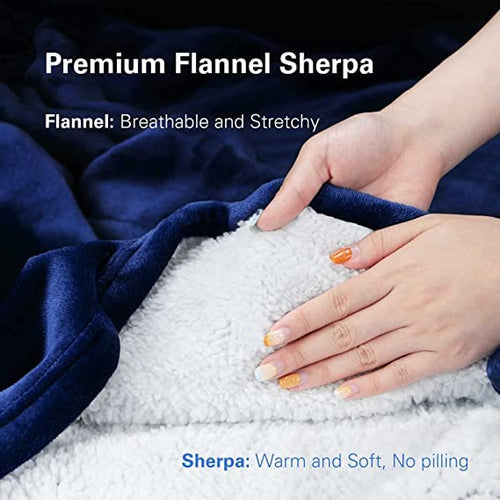 Flannel Blanket with Sleeves Winter™