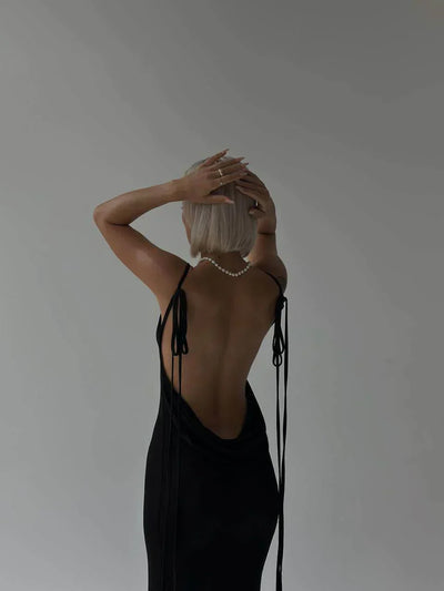 Serenity Backless Maxi Dress™