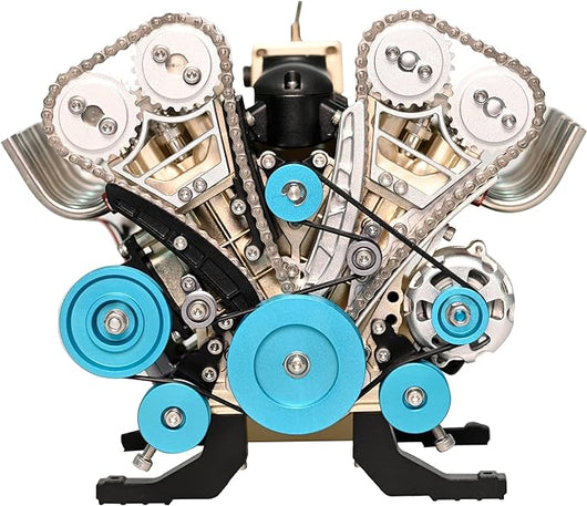 GearFusion - V8 Mechanical Metal Assembly Diy Car Engine Model 500 Pcs™