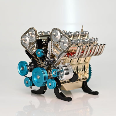 GearFusion - V8 Mechanical Metal Assembly Diy Car Engine Model 500 Pcs™