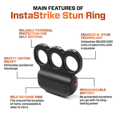InstaStrike Xtreme 28000000 Knuckle Stun Ring™