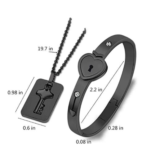 LoveLock - Stainless Steel Key Pendant Necklace™
