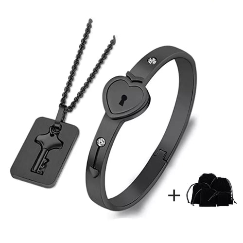 LoveLock - Stainless Steel Key Pendant Necklace™
