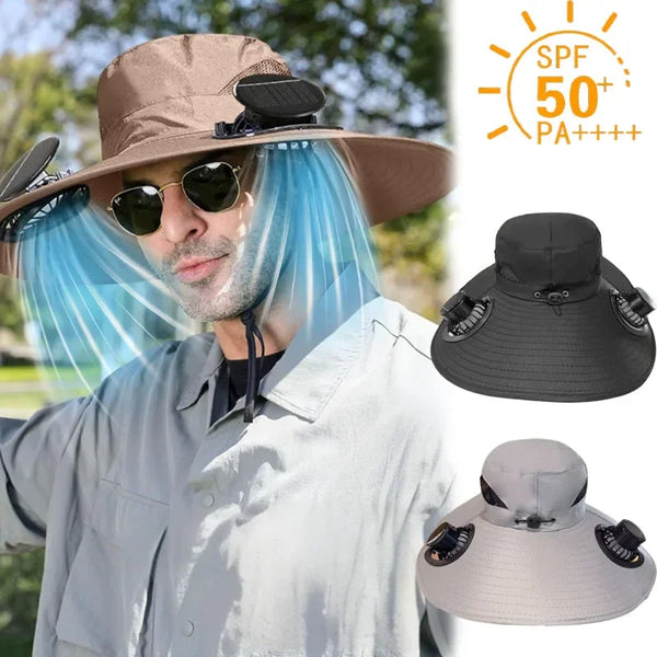 HatFan - Solar Powered Summer Hat