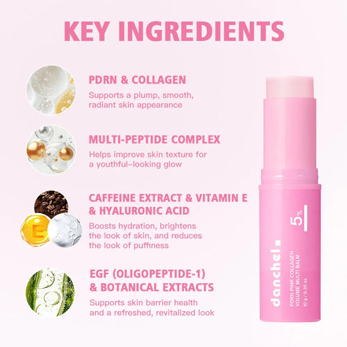 PRDN Pink Collagen Multi Volume Balm Stick