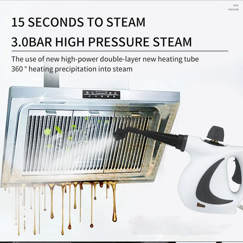 SteamPot ™ - Powerful Steam Cleaner [Full Kit]