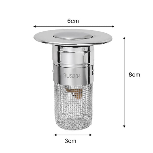FaucetEase - Stainless Steel Floor Drain Filter™