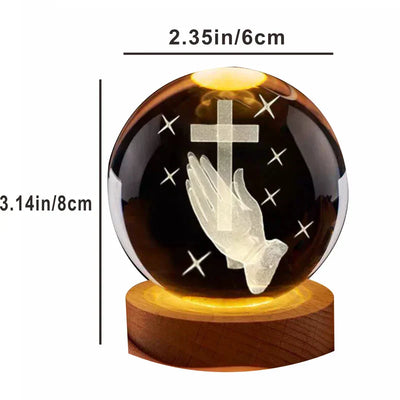 FaithGlow - 3D Crystal Ball™