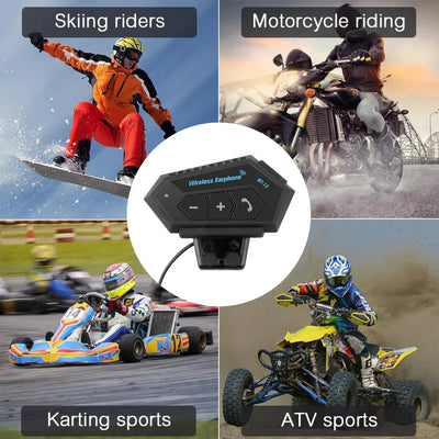 AT12 Motorcycle Helmet Bluetooth Headset™