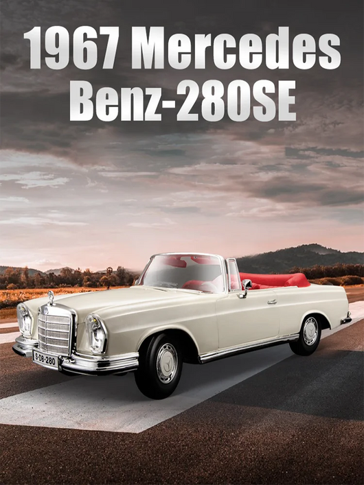 RetroRide - 1967 Mercedes Benz 280SE Diecast™