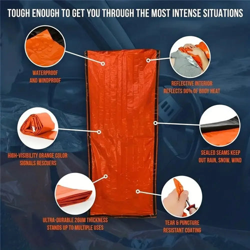 EmergencyBag  - Emergency Sleeping Bag for Harsh Conditions™