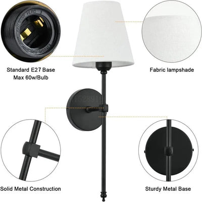 WIRELESS WALL SCONCES SET OF 2™