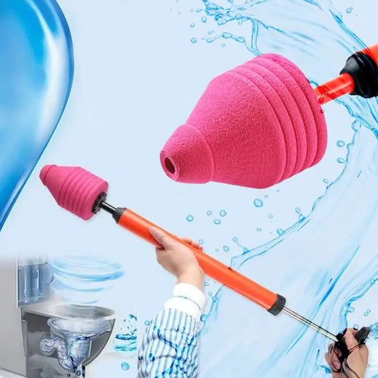 TurboPlunge - High Pressure Toilet Dredging Plunger™