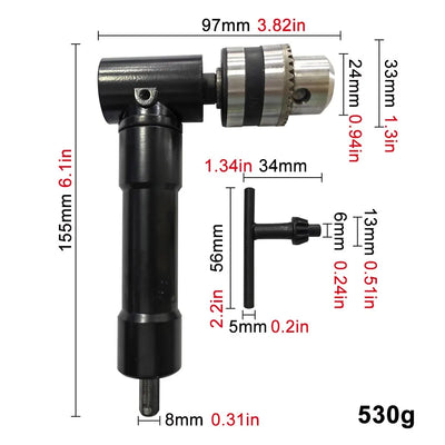 AngleDrill - 90 Degree Drill Bit Adapter™
