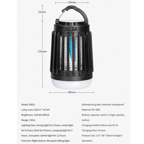 BuzzBlock - UV Light Bug Zapper™