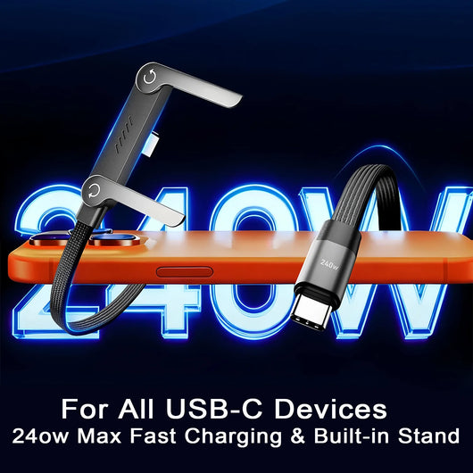 FlexiCharge™ | 2-in-1 Cable Stand