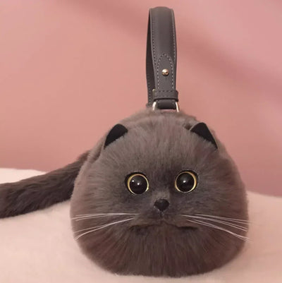 PlushPaw - Cute Cat Shoulder Bag™