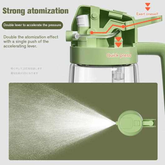 2 in 1 Glass Oil Sprayer  Dispenser™