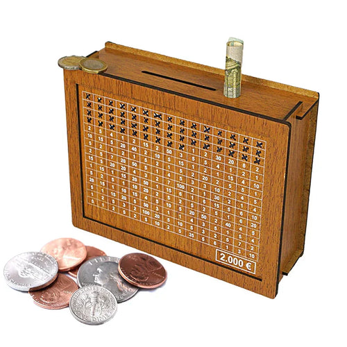 MoneyNest - Wooden Piggy Bank™
