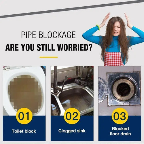 Buy 1 Get 1 Free Powerful Sink and Drain Cleaner Powder Fast Shipping™
