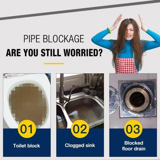 Buy 1 Get 1 Free Powerful Sink and Drain Cleaner Powder Fast Shipping™