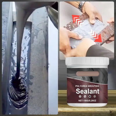 Water-Resistant Polyurethane Grouting Sealer - Crack  Leak Fix™