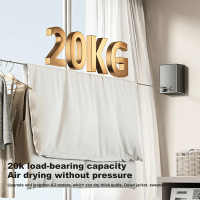 SnapLine - Retractable Space-Saving Clothesline™