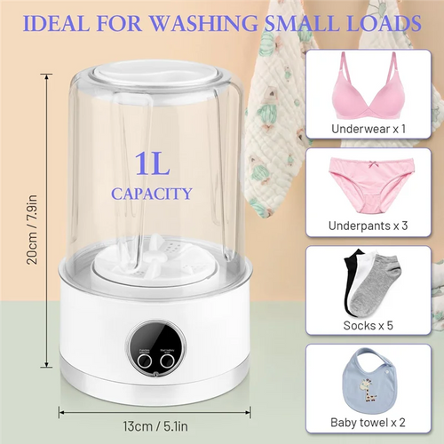 Compact Small Washing Machine™