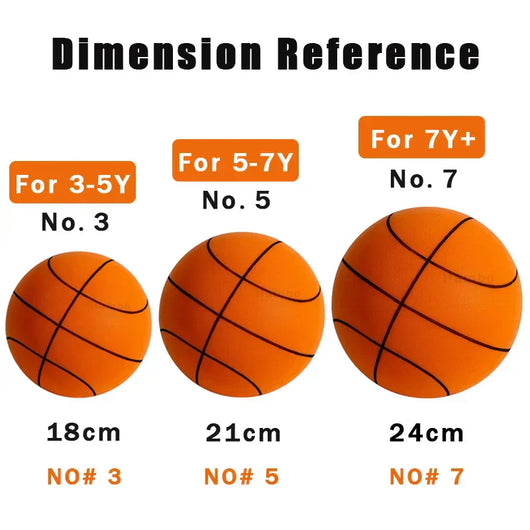WhisperBounce - Silent Basketball™