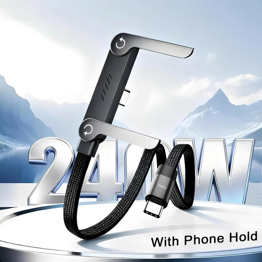 FlexiCharge™ | 2-in-1 Cable Stand