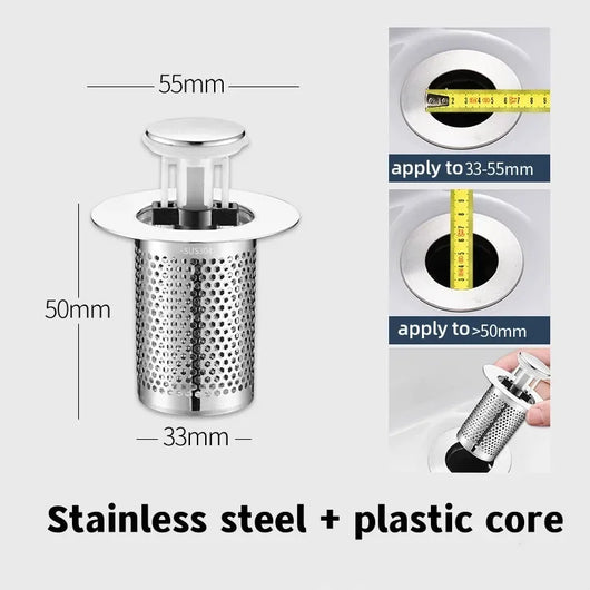 FaucetEase - Stainless Steel Floor Drain Filter™