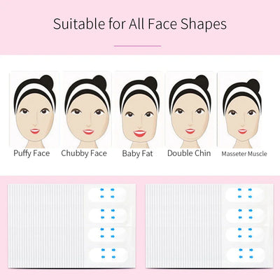 Last Day 70 OFFInvisible Face Lifter TapeHas a delicate V face 120pcs™