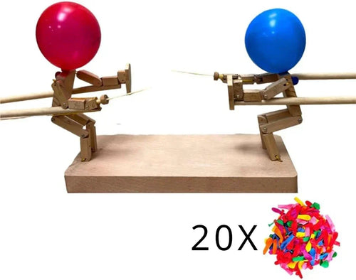 Last Day 49 OFF -  HANDMADE WOODEN FENCING PUPPETS™