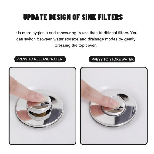 FaucetEase - Stainless Steel Floor Drain Filter™