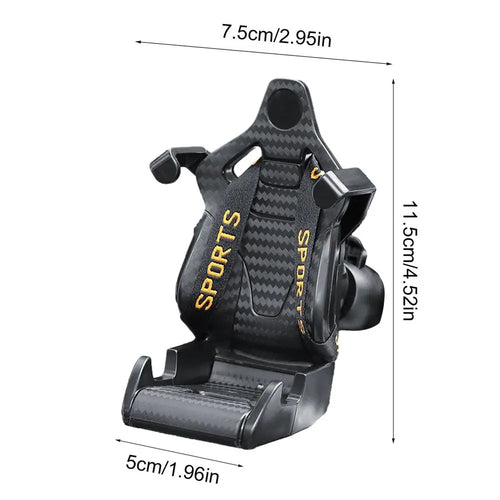 DriveDock - Racing Seat shape Car Phone Holder™