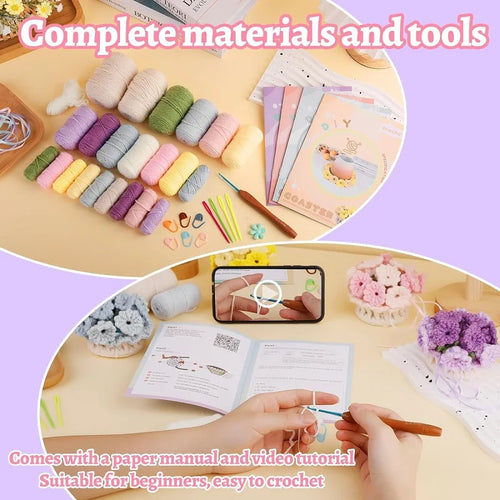 KnitFlora - Crochet Kit for Beginners™