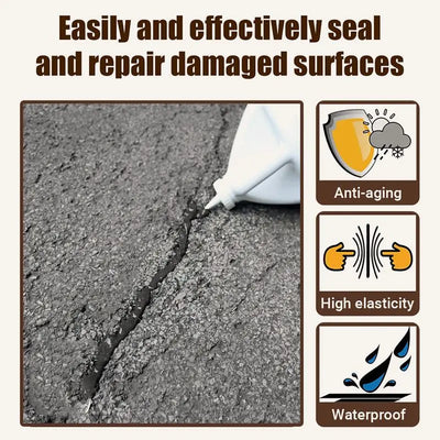 Water-Resistant Polyurethane Grouting Sealer - Crack  Leak Fix™
