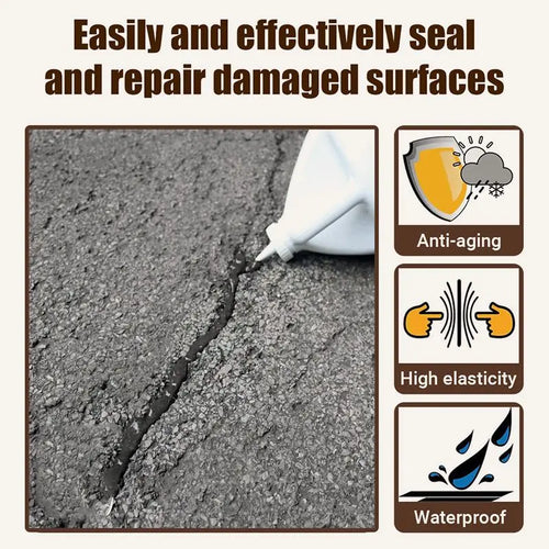 Water-Resistant Polyurethane Grouting Sealer - Crack  Leak Fix™