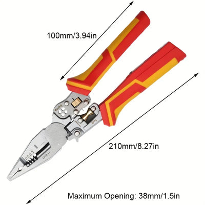 9-In-1 Wire Stripper with Voltage Tester™