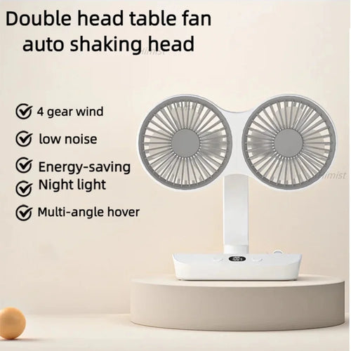 TwinFlow - Double Head Small Fan™