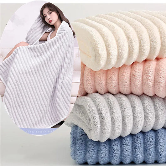 Quick Absorption Coral Plush Towel™