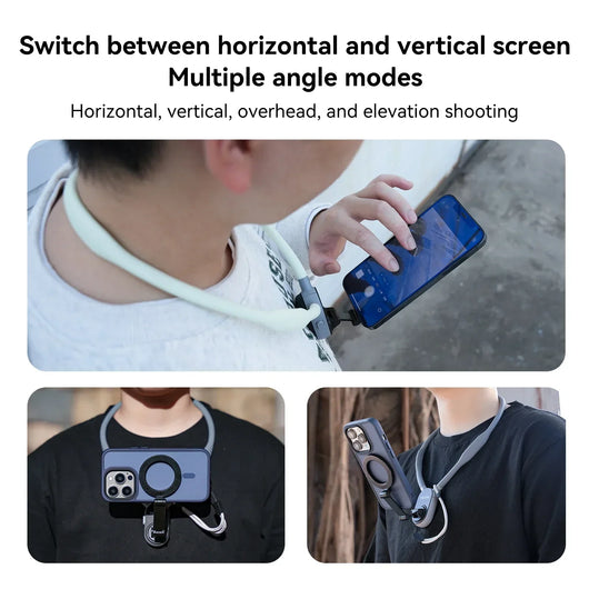 NeckCam - Magnetized Neck Mount for Phones™